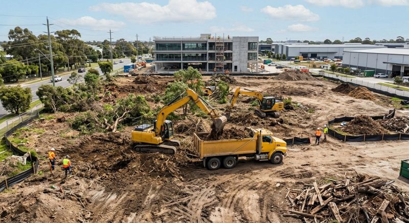 Commercial Property Clearing in Cumming, GA