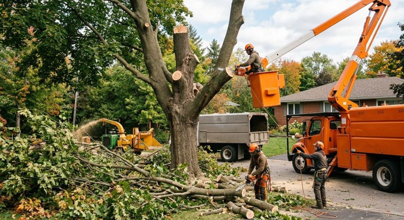 Maple Tree Removal in Montgomery County, PA
