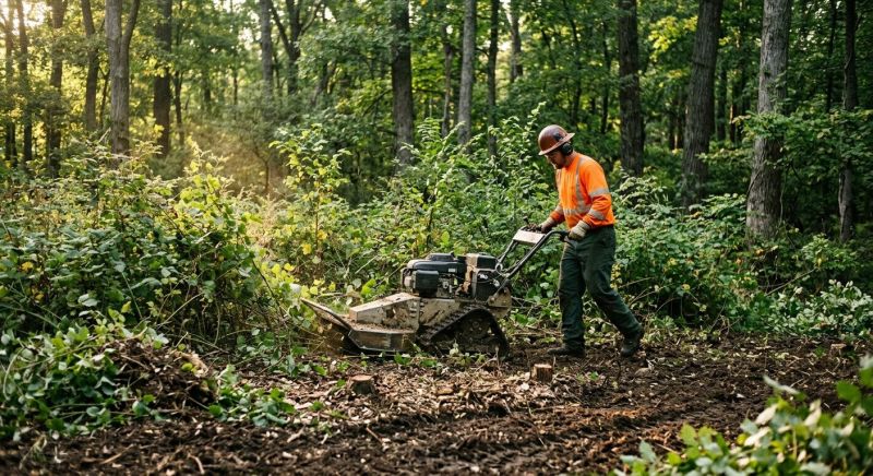 Underbrush Clearing in Katy, TX