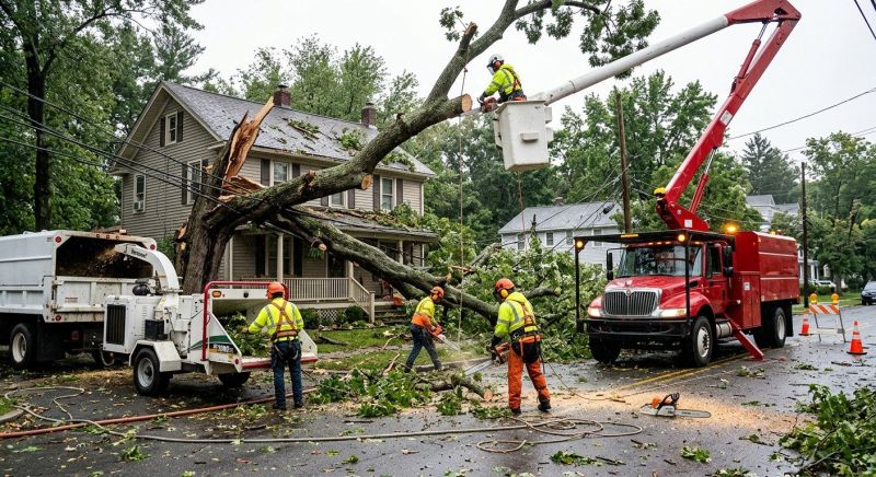 Apple Tree Removal in Doylestown, PA