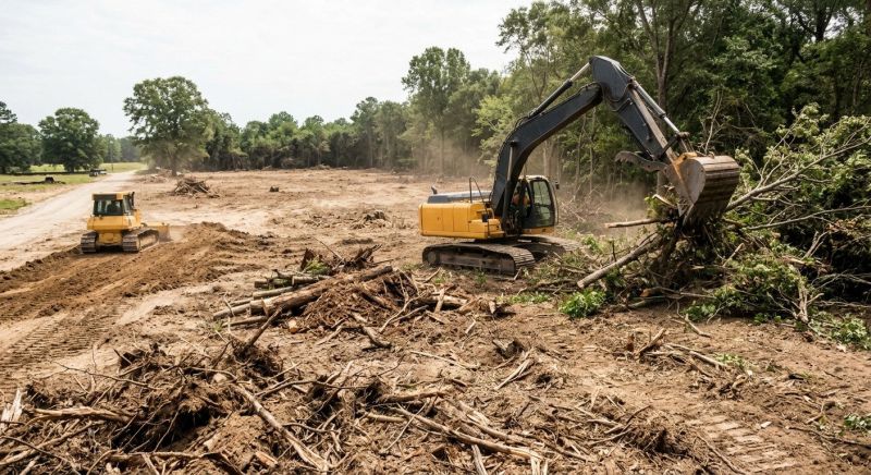 Commercial Site Clearing in Marietta, GA