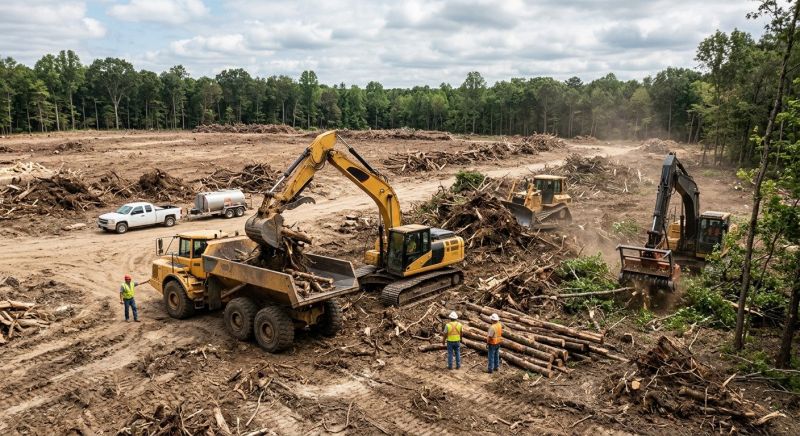 Commercial Site Clearing in Marietta, GA