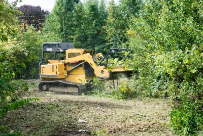 Construction Site Land Clearing in Gwinnett County, GA