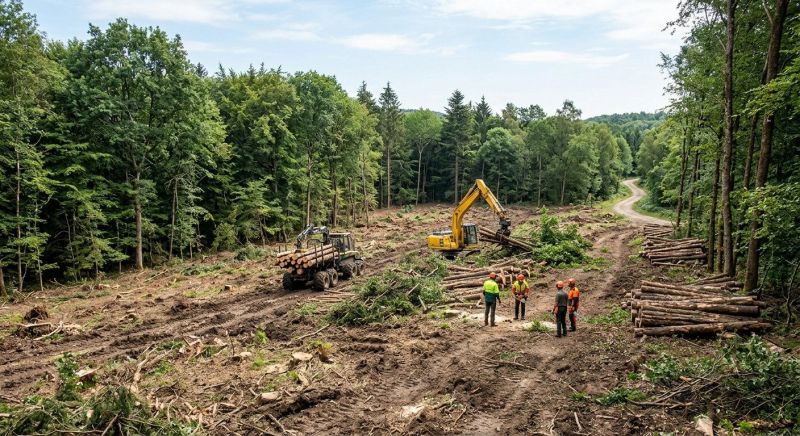 Farm Clearing in Gwinnett County, GA