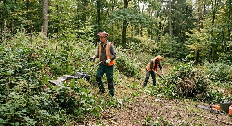 Forestry Clearing in Gwinnett County, GA